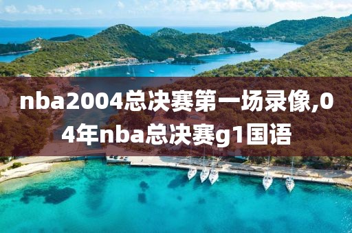 nba2004总决赛第一场录像,04年nba总决赛g1国语