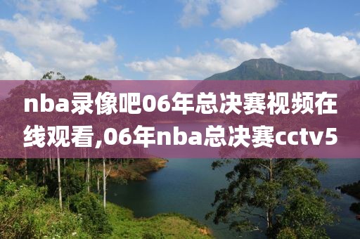 nba录像吧06年总决赛视频在线观看,06年nba总决赛cctv5